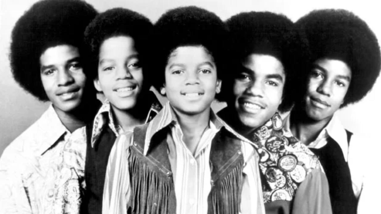 A picture of Michael and his siblings. He was the seventh child in a family of nine kids